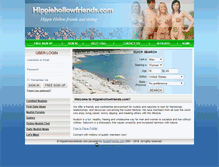 Tablet Screenshot of de.hippiehollowfriends.com